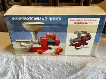 Spremipomodoro OMAZ n.3 elettrico, nuovo