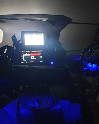 Illuminazione tasti manubrio moto
