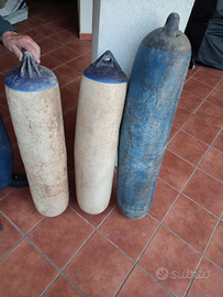 Parabordi Polyform USA serie F bianco Blu