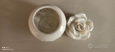 Portacandela ceramica