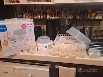 sterilizzatore elettrico e scalda biberon express 