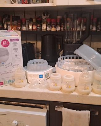 sterilizzatore elettrico e scalda biberon express 