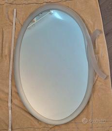 Specchio ovale da camera 