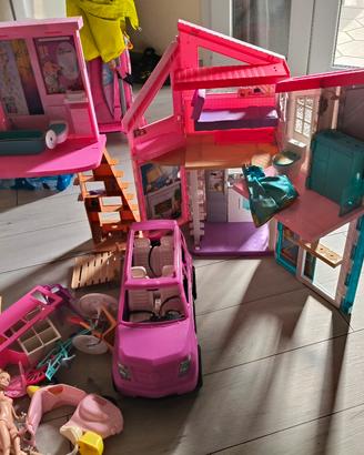 case BARBIE più accessori 
