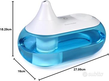 Umidificatore Greenmaker, 2.8L Ultrasonico.