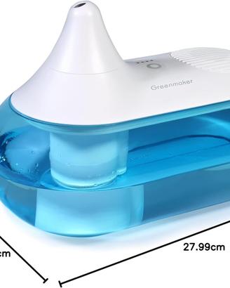 Umidificatore Greenmaker, 2.8L Ultrasonico.