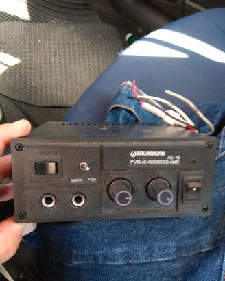 Amplificatore per tromba 12v 