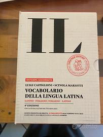 Dizionario di latino - Castiglioni - Mariotti