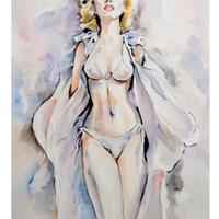 Quadro Sognando Marilyn Giclee' 