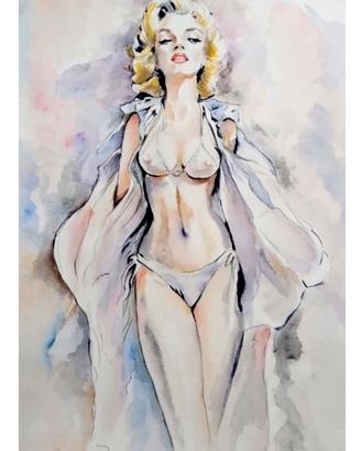 Quadro Sognando Marilyn Giclee' 