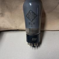 valvola termoionica  Telefunken  E L 11 .nuova 
