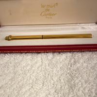 Penna Cartier Vendome Placcata in Oro 18 Carati