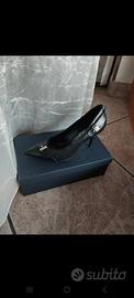 Scarpe donna nere in pelle Guglielmo Rotta