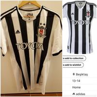 Maglia calcio Besiktas 110 anni, 2013-2014