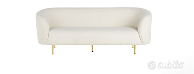 Divano 3 posti Boucle Beliani