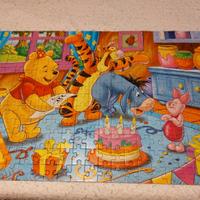 Puzzle Winnie The Pooh  Friends compleanno in casa