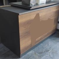 Banconi in legno + retro bancone