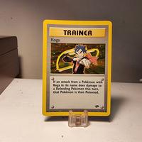 Carta pokemon Koga  Gym Challenge 19/132  Rara Hol