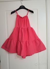 Top donna cannotta maglia fucsia 