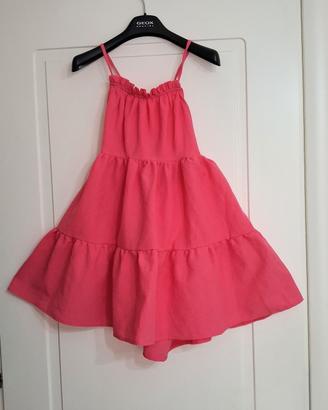 Top donna cannotta maglia fucsia 