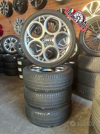 KIT CERCHI IN LEGA +GOMME ALFA ROMEO TONALE DA 20