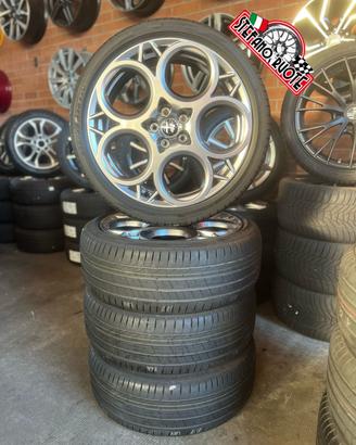 KIT CERCHI IN LEGA +GOMME ALFA ROMEO TONALE DA 20