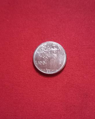 100 lire piccole 1991