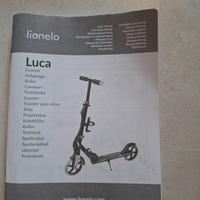 monopattino pieghevole due ruote Lionelo