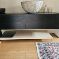 Panchetta bagno o porta tv in legno