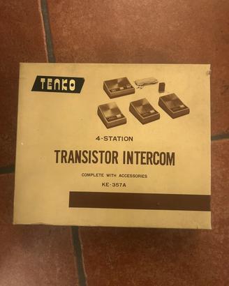 Intercomunicatore Vintage Tenko KE-357A