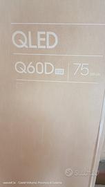 Televisore samsung 75 pollici Qled