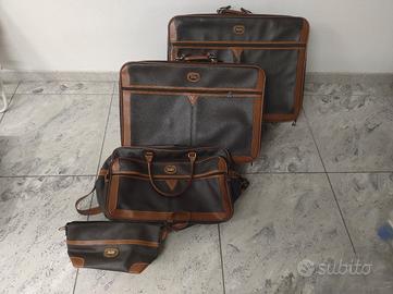 Set da viaggio Jaguar anni 90 pelle