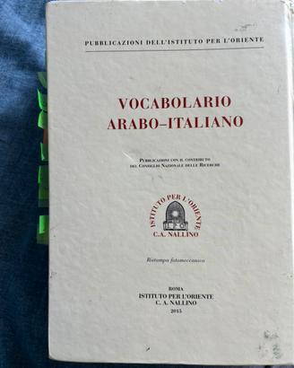 Vocabolario Arabo-Italiano