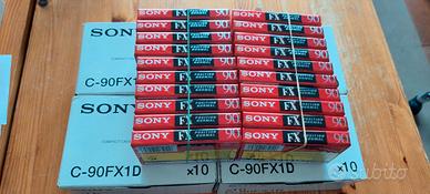 60 Audiocassette Sony FX 1D 90  € 2,00 ciascuna 