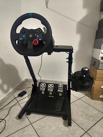 Logitech G29 volante pedali e cambio 6 marce