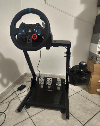 Logitech G29 volante pedali e cambio 6 marce