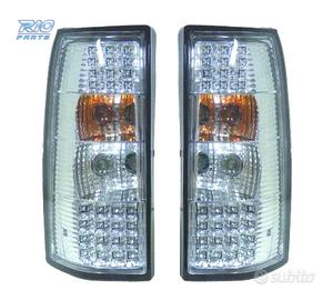 FANALI PER OPEL OMEGA B 94-99 LED FONDO CROMATO