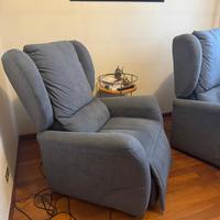 Poltrona reclinabile alzapersone STEELFLEX