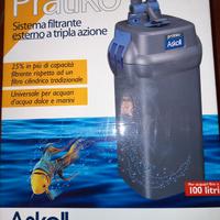 Sistema filtrante acquario