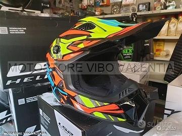 Casco cross fibra ls2 mx700 subverter rascal orang