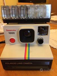 Polaroid Land Camera Super Color 1000 flash