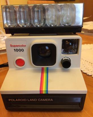 Polaroid Land Camera Super Color 1000 flash