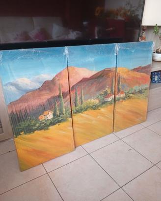 Quadro Moderno dipinto a mano