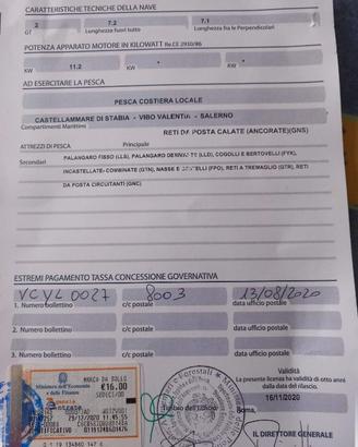 Licenza da pesca