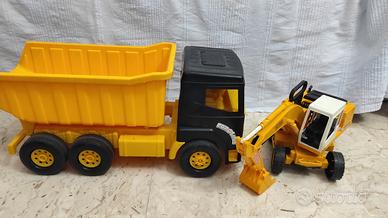 camion gigante 56 cm e escavatore giochi bimbo