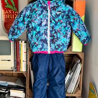 Completo Giacca e salopette Wedze snowboard sci