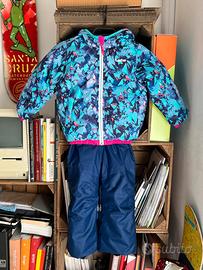 Completo Giacca e salopette Wedze snowboard sci