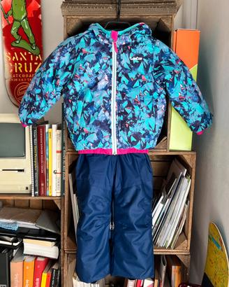 Completo Giacca e salopette Wedze snowboard sci
