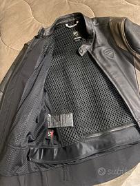Giubbotto moto pelle ducati originale taglia 52(L)