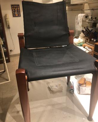 Sedia ( poltrona)MOLTENI  modello VIA - VAI